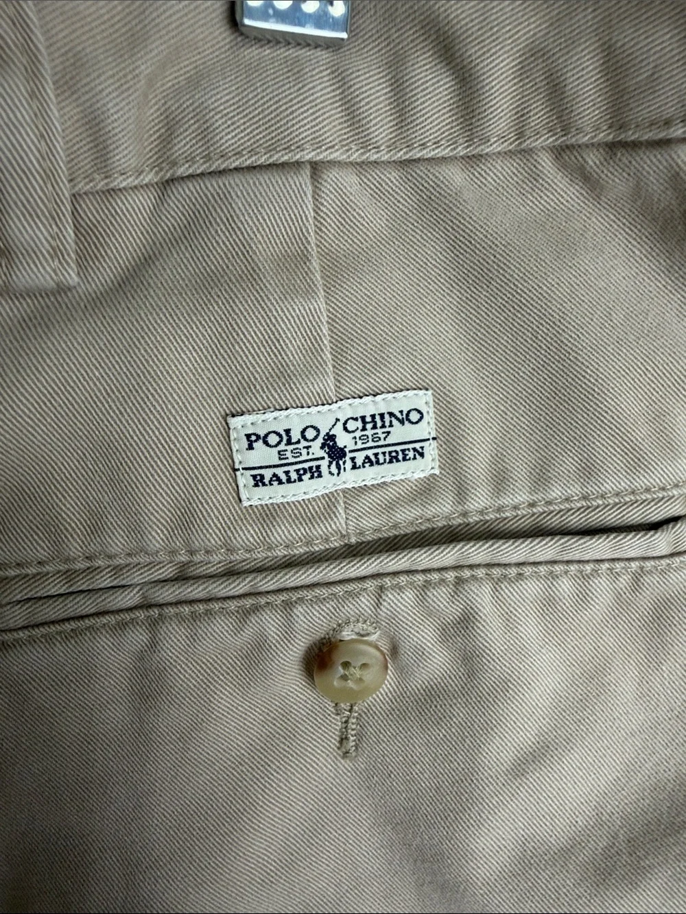 Polo by Ralph Lauren Flat Front Khaki Shorts
